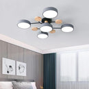 Art Deco Chandelier, Modern Flush Mount Chandelier Ceiling Light