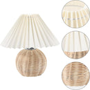 Modern Simple Bamboo Weaving Table Lamps