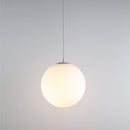 Restaurant Simple Glass 1 Head Pendant Light
