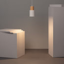 Modern Macaron Cylinder Iron Pendant Light