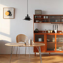 Modern Black Aluminum Art Pendant Light