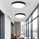 Set of 2 Circular LED Bedroom Low Ceiling Light