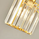 Modern Hallway Crystal Circle Pendant Light