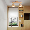 Simple Wood Track Lighting Living Room Track Light Ceiling