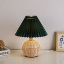 Modern Simple Bamboo Weaving Table Lamps