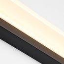 White Iron Simple Long LED Mirror Light