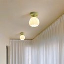 Cream Creative Corridor Aisle Glass Ceiling Light