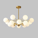 Gold Luxury Brass Chandelier Light For Bedroom