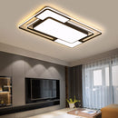 Modern Simple Square Shape LED Flush Mount Ceiling Light