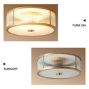 Modern Minimalism Glass Round Ceiling Lamps