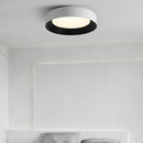 Modern LED Metal Ceiling Lamp Flush Mount Black Ceiling Light