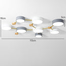 Nordic Creative Multi Head LED White Ceiling Light