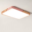 Nordic Modern Rectangle LED Living Room Ceiling Light