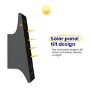 IP65 Solar Outdoor Wall Lights Waterproof Outdoor Solar Lights for Yard Patio, Dusk-to-Dawn