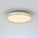 Chrome Crystal Flush Mount Ceiling Light Luxury Crystal Chandeliers