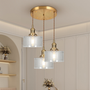 Vintage Glass Pendant Light For Kitchen