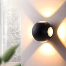 Outdoor Waterproof Exterior LED Wall Lights for Entryway Garage Patio in Warm White