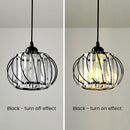 Nordic Simple Globular Glass Hallway Pendant Lighting