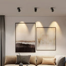 Minimal Decor Aluminum White and Black LED Ceiling Downlights For Hallway