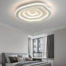 Modern White Geometry LED Ceiling Light For Bedroom