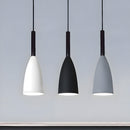 Nordic Creative Small Goblet Metal Bedroom Pendant Light