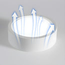 Set of 2 Modern hallway flush ceiling mount light fixtures