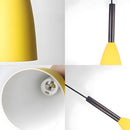Nordic Creative Small Goblet Metal Bedroom Pendant Light