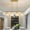 Modern Art Deco Glass Kitchen Island Lamps