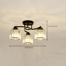 Modern 3 Lights Flush Mount Ceiling Lights for Living Room