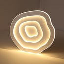 Modern White Geometry LED Ceiling Light For Bedroom