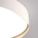 LED Bulbs White Flush Mount Ceiling Light