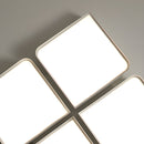 Contemporary Square Flush Mount Ceiling Light
