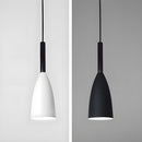 Nordic Creative Small Goblet Metal Bedroom Pendant Light