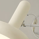 Retro Capsule White Swing Arm Wall Lamp