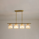 Modern Art Deco Glass Kitchen Island Lamps