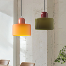 Simple Bauhaus Glass Conservatory Area Pendant Light
