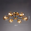 Modern Art Sputnik Ceiling Light