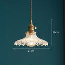 Modern Small Glass Single Pendant Lighting For Kitchen