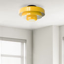 Mid-Century Iron Ceiling Lights