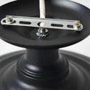 Industrial Ceiling Light Fixture Rustic Black Metal Cage Close To Ceiling Lamp