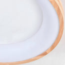 Flush Mount Ceiling Light Round Wooden LED Ceiling Lights