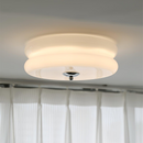 Art Deco Simple Cream Cake Ceiling Light