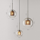 Modern Decor Chiswick Glass Pendant Light