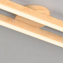 Minimalist Linear Ceiling Lighting Fixture Semi Flush Mount Ceiling Lights for Living Room Bedroom