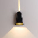 IP65 Geometric Modern Aluminum Black LED Outdoor Wall Lights