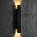 Modern Outdoor Aluminium Elevate Wall Light for Patio Garden Porch