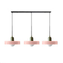 3 Heads Modern Art Decor Simple Glass Pendant Light