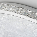 Chrome Crystal Flush Mount Ceiling Light Luxury Crystal Chandeliers
