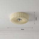 Vinatge Bauhaus Cream Glass Ceiling Light