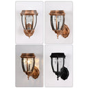 Dusk-to-Dawn Solar Outdoor Wall Lights for Garden Porch Entrance